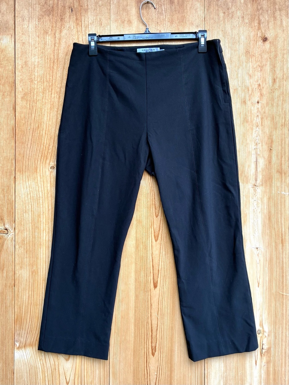 MM LaFleur Black Cropped Pants Sz 16